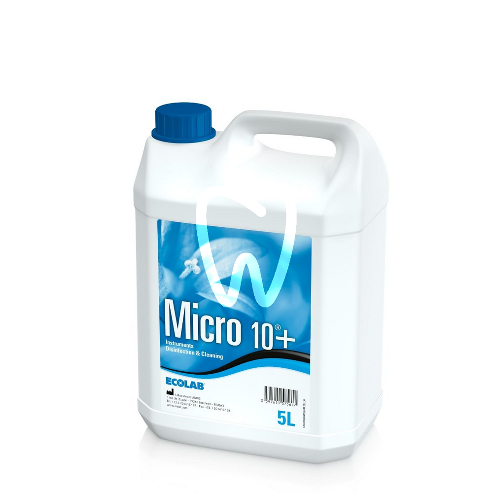 Micro 10+ bidon 5l nettoyage et désinfection ecolab