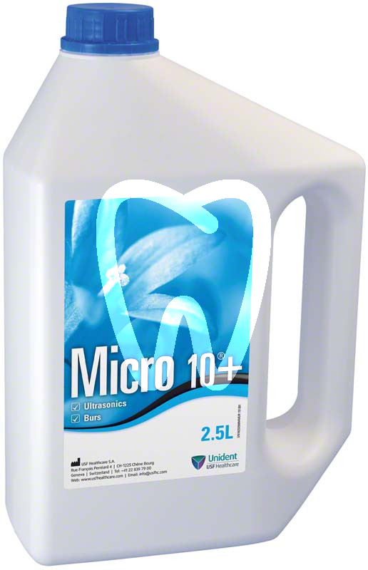 Micro 10+ bidon 5l nettoyage et désinfection unident