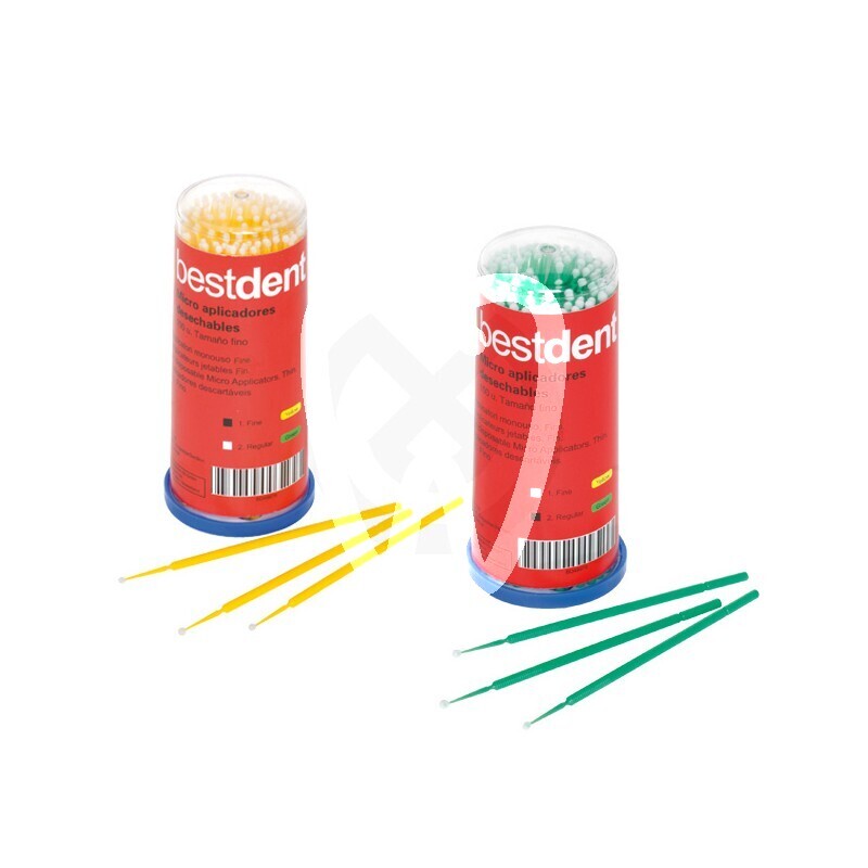 Micro-applicateurs fins ou regular, 100pcs composites et accessoires bestdent