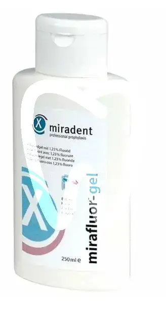 Mirafluor gel fraise  250ml prévention hager&werken