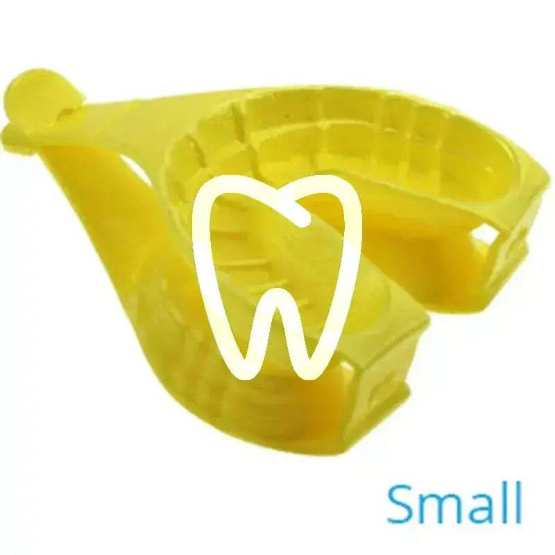 Mirafluor tray gouttières doubles jetables pour gel fluoré, 50pcs prévention hager&werken