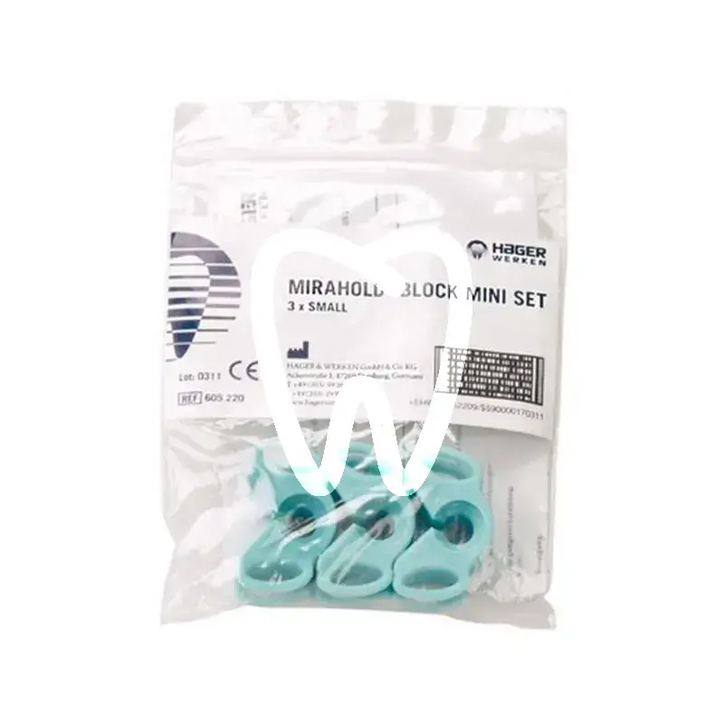 Mirahold block mini set 3st instrumente hager&werken
