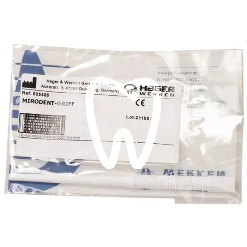 Mirodent manche pour miroir instruments hager&werken