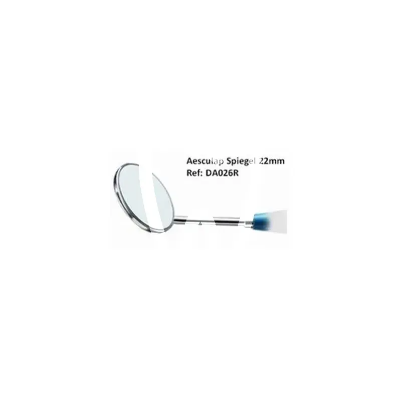 Miroir à bouche surface 22mm, 12pcs instruments aesculap