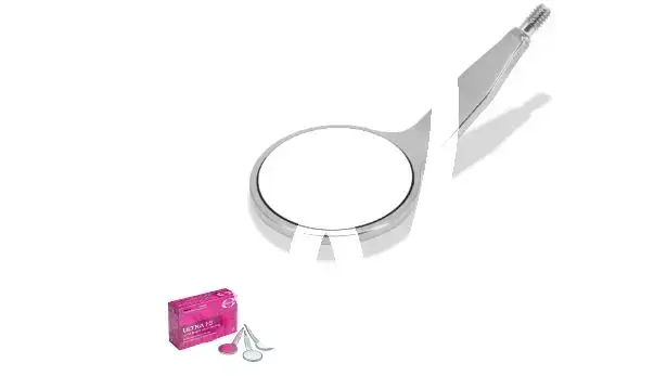 Miroir ultra fs 4 plan ss, 6pcs instruments hahnenkratt