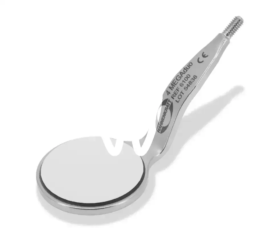 Miroirs megaduo rhod. 4 plan ss, 6pcs instruments hahnenkratt