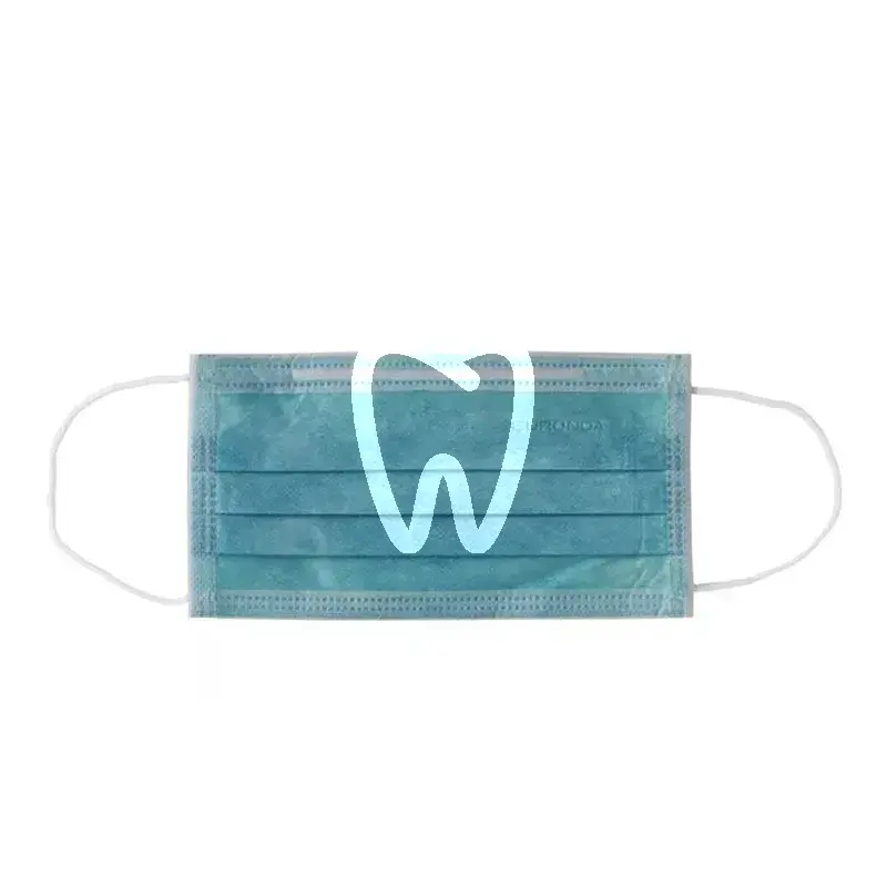 Monoart protection 3 - masques de protection 3 couches, bleu lagon ou bleu ciel, 50 pcs usage unique euronda