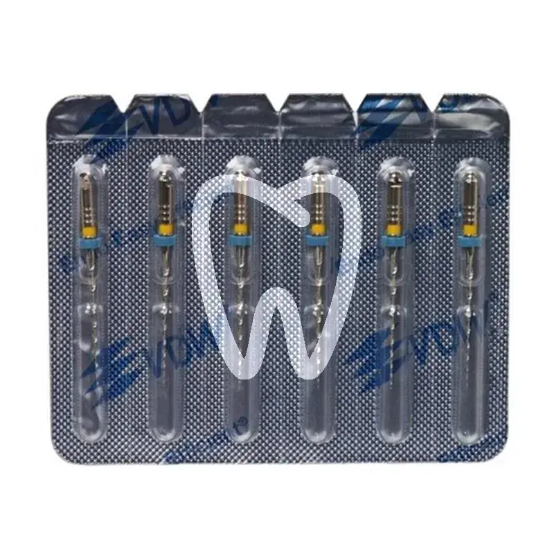 Mtwo niti-feile 20/.06 25/21mm 6st endodontie vdw gmbh