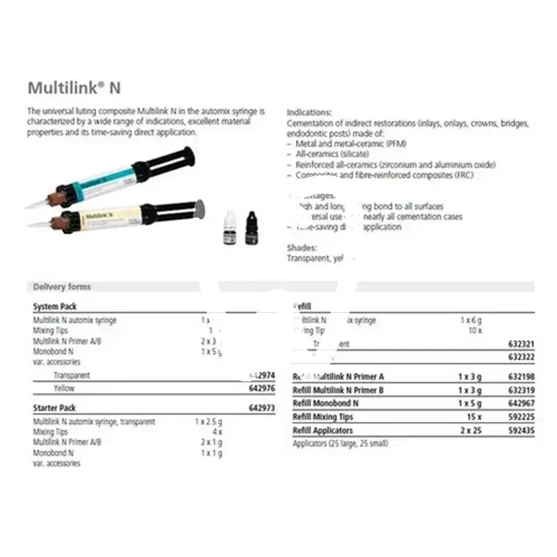 Multilink applicator regular/endo 50st ciments ivoclar