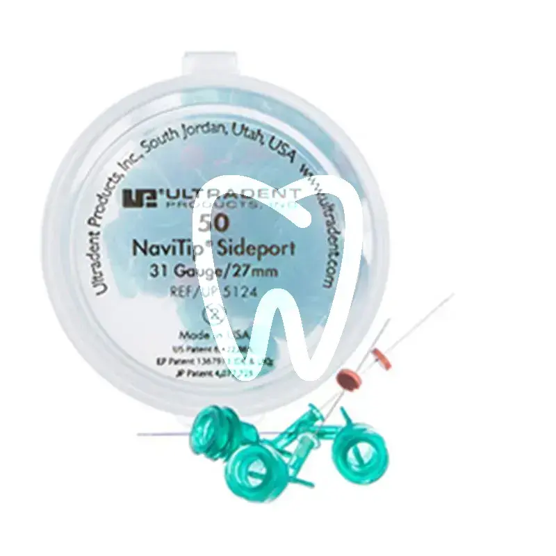 Navitip 27 mm sideport vert x50st. #5124 instruments ultradent