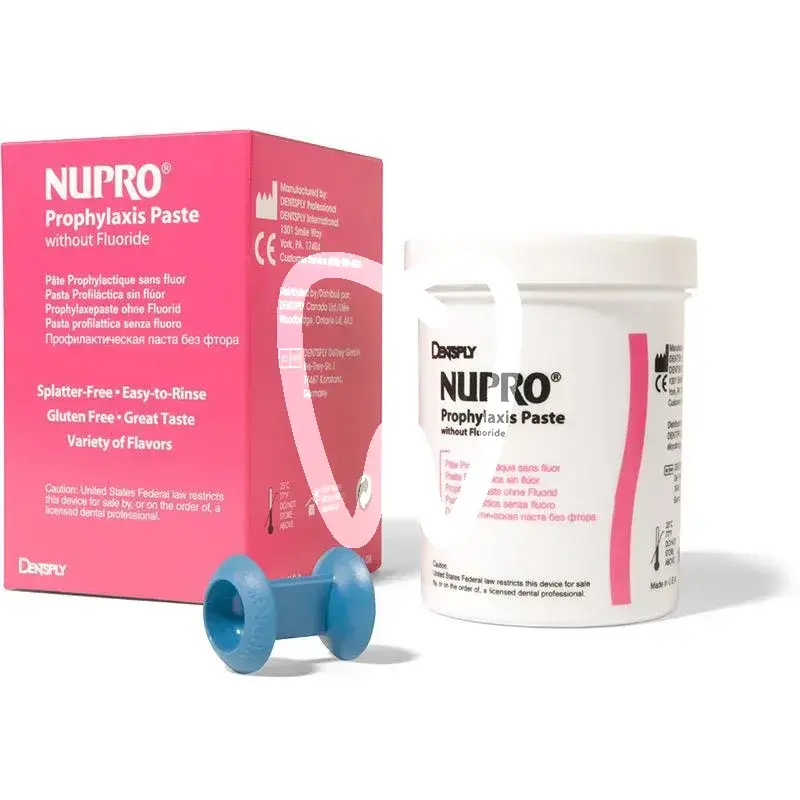 Nupro orange coarse sans fluor, pot 340g matériel de polissage dentsply sirona