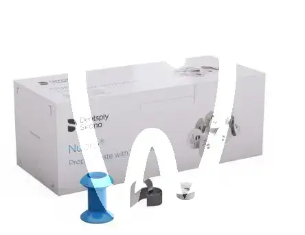 Nupro orange med. avec fluor cupules,  200x2g matériel de polissage dentsply sirona