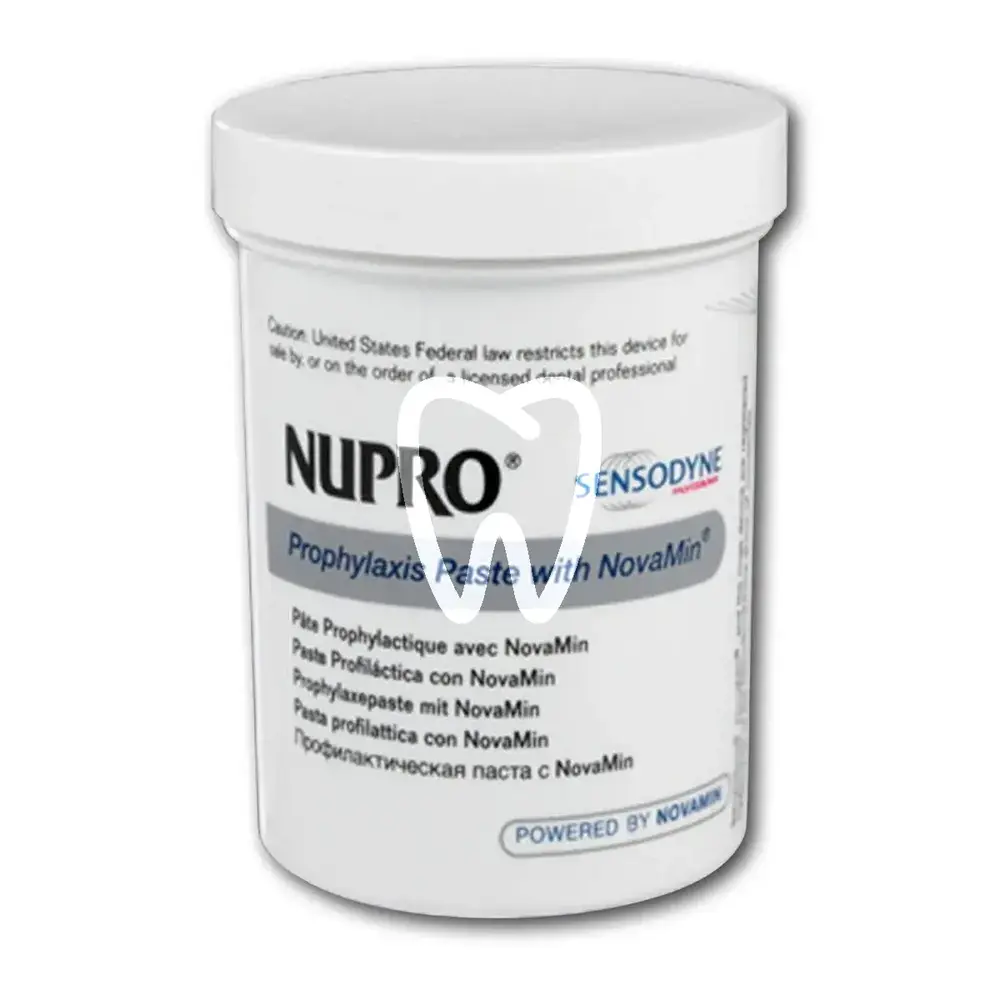 Nupro sensodyne menthe pol. sans fluor, pot 340g matériel de polissage dentsply sirona
