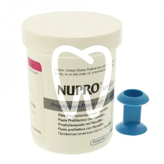 Nupro sensodyne orange pol. sans fluor, pot 340g matériel de polissage dentsply sirona