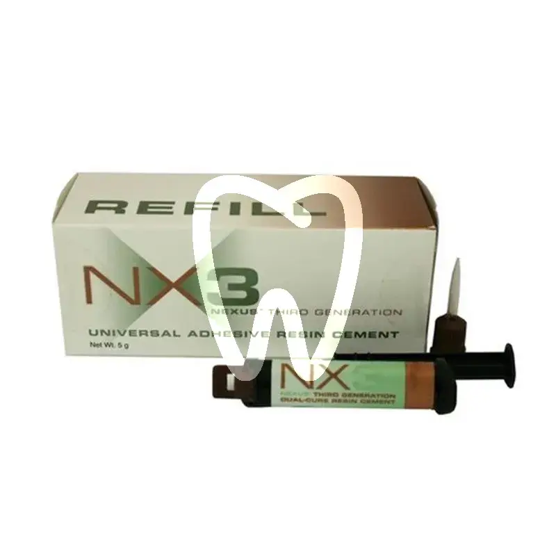 Nx3 d.c. bef. ciment jaune seringue, 5g ciments kerrhawe