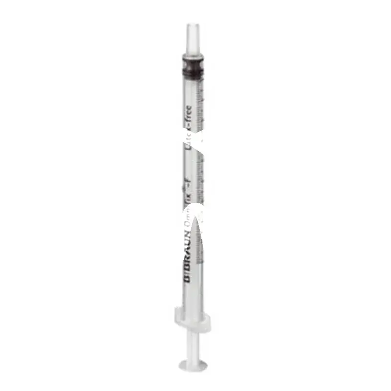 Omnifix f 1ml seringue sans canule, 100pcs usage unique b.braun medical