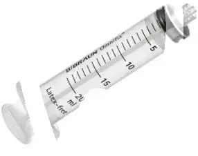 Omnifix luer-lock seringue 20ml 100pcs usage unique b.braun medical