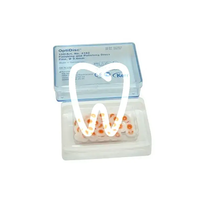 Optidisc fin 9,6mm, 100pcs matériel de polissage kerrhawe