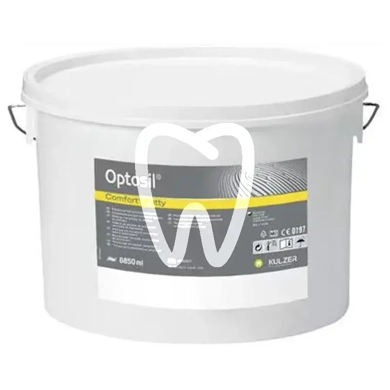 Optosil comfort putty 6850 ml seau matériaux d'empreinte kulzer