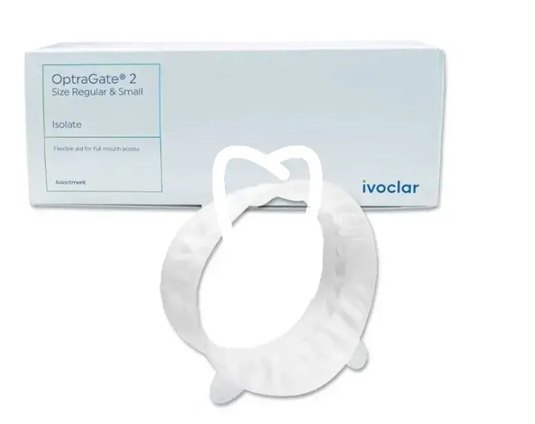 Optragate 2 – écarteur de lèvres et de joues pour soins dentaires, 80 pcs digue ivoclar