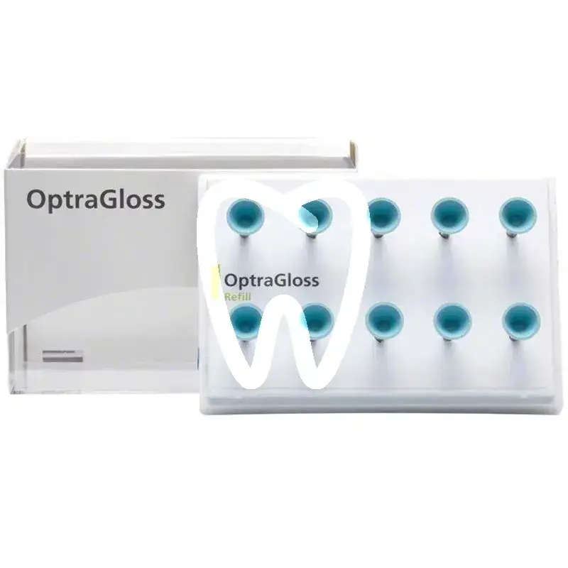 Optragloss cupule polissage final composite matériel de polissage ivoclar