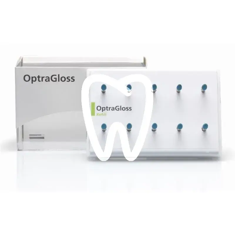 Optragloss flamme pre-polissage ceramique matériel de polissage ivoclar