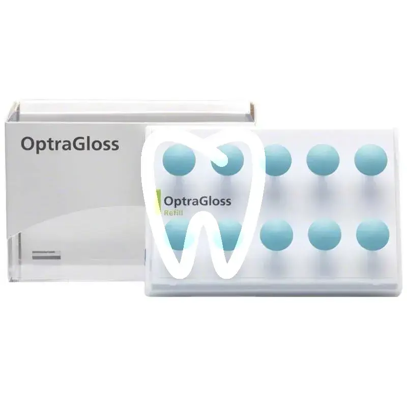 Optragloss lentille polissage final composite matériel de polissage ivoclar