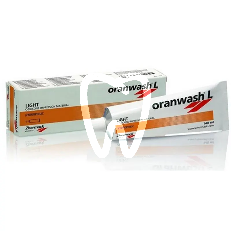 Oranwash l light 140ml matériaux d'empreinte zhermack