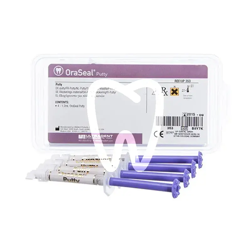 Oraseal putty 4x1,2ml nfpa matériaux d'empreinte ultradent