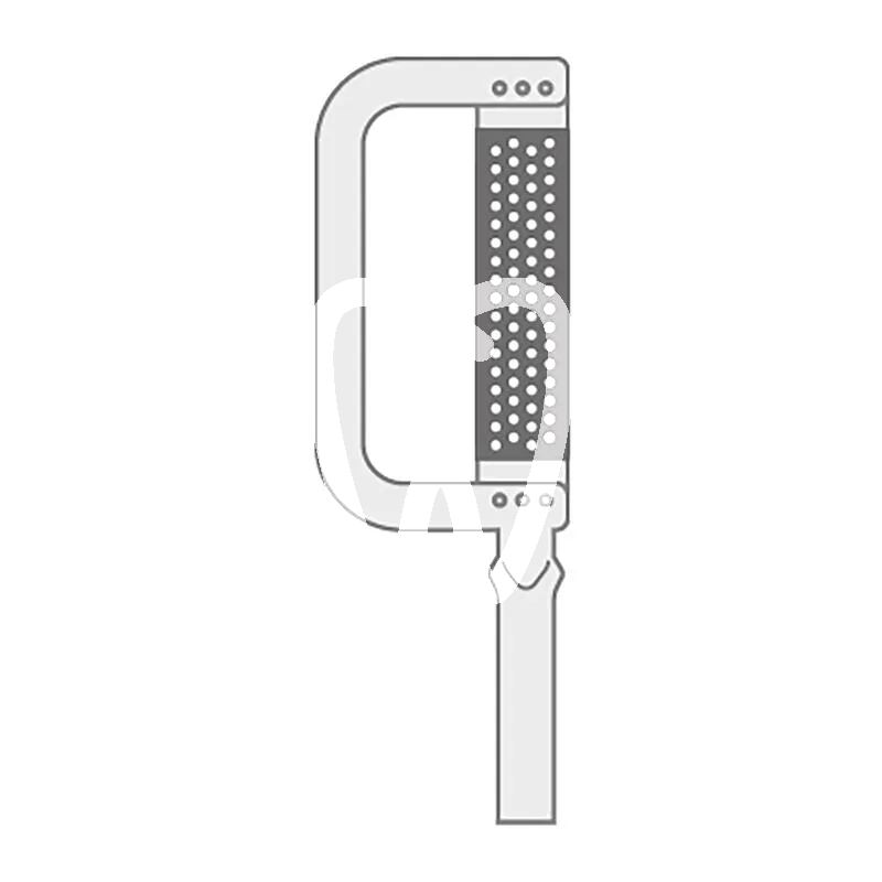 Ortho-strips extra grossières simple face droite #os80xc-r/3 x3 pcs matériel de polissage intensiv