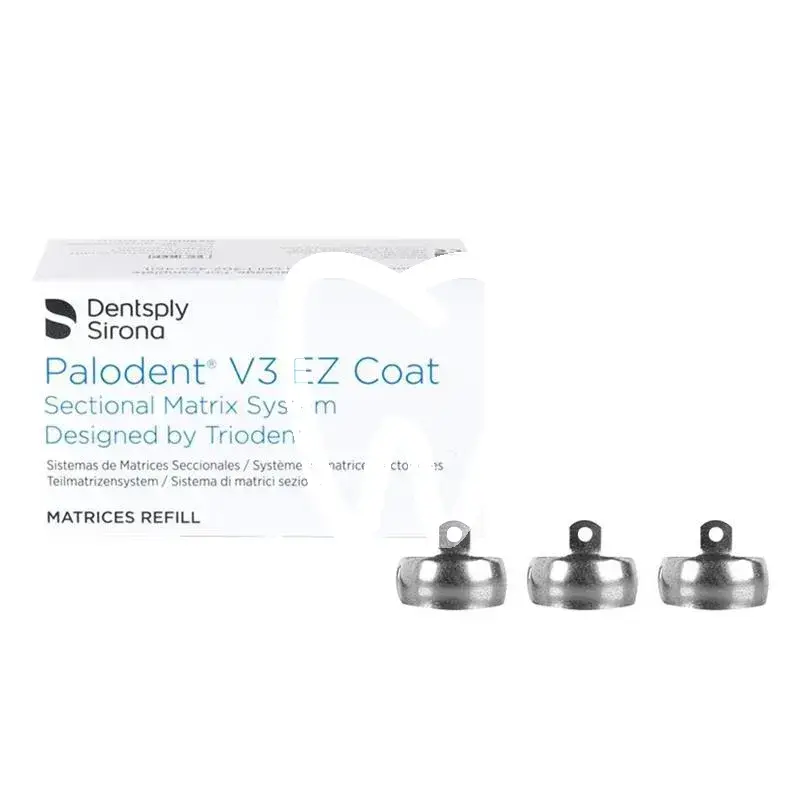 Palodent v3 ez coat matrice 4,5mm 50pcs matrices et coins dentsply sirona