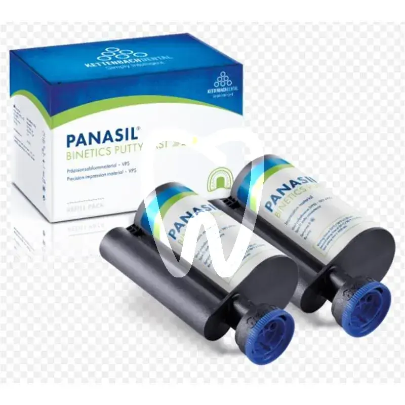 Panasil binetics pf kart. 2x380ml refill matériaux d'empreinte kettenbach