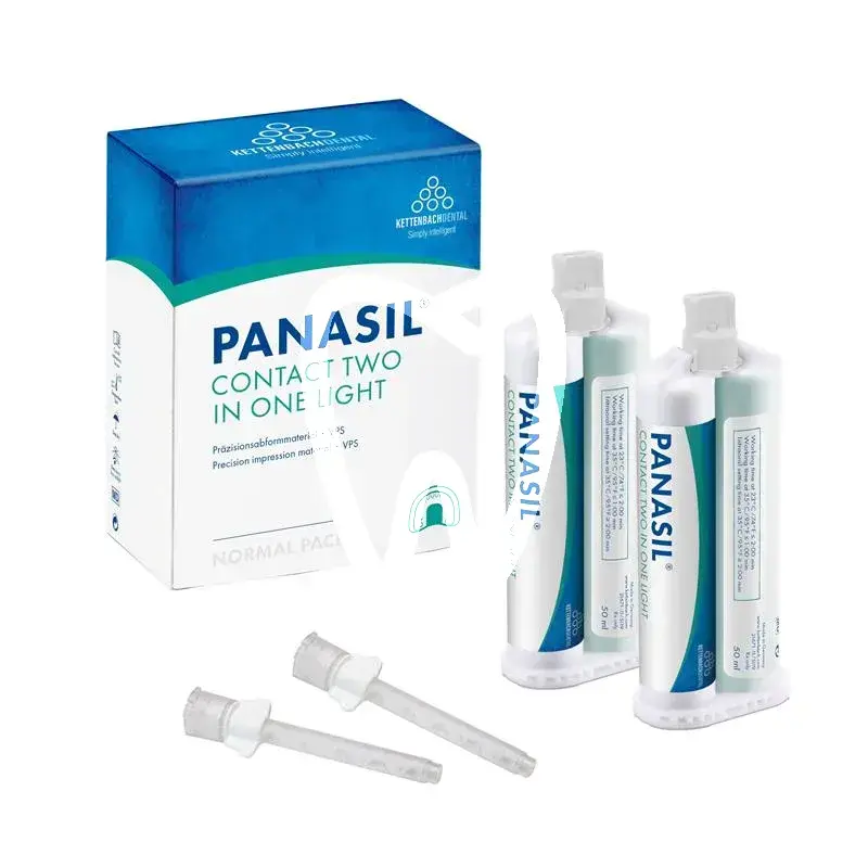 Panasil contact two in one light 2x50 ml abformmaterialien kettenbach