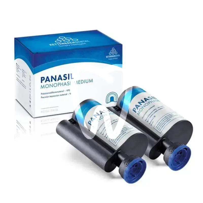 Panasil mono medium 2x380ml matériaux d'empreinte kettenbach