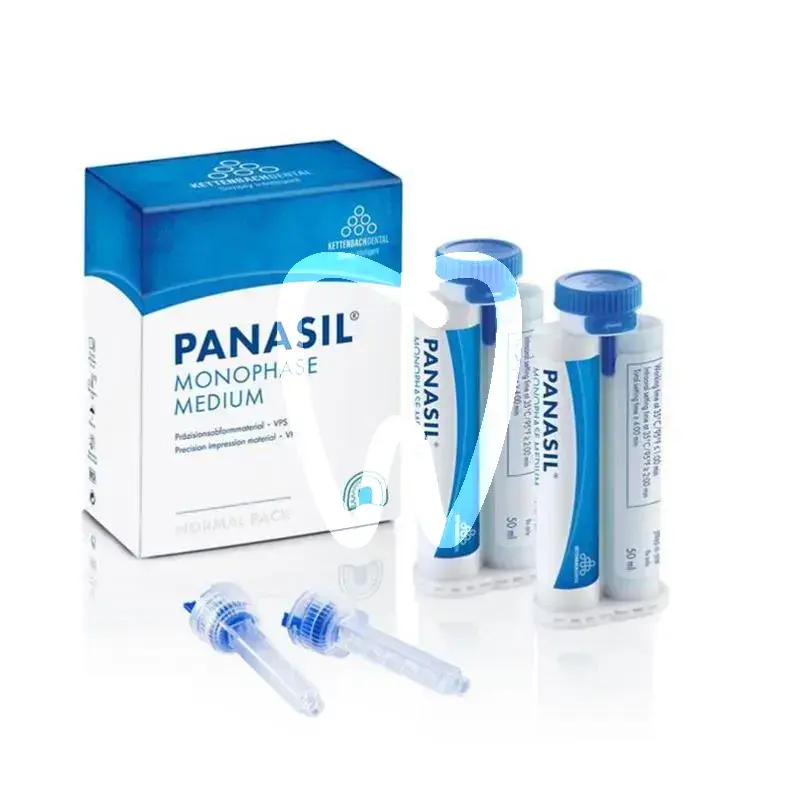 Panasil monophase medium 2x50ml matériaux d'empreinte kettenbach
