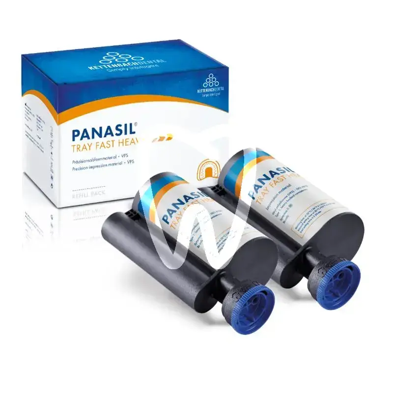 Panasil tray f-heavy kart.2x380ml refill matériaux d'empreinte kettenbach