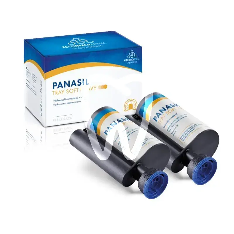 Panasil tray s-heavy kart.2x380ml refill matériaux d'empreinte kettenbach