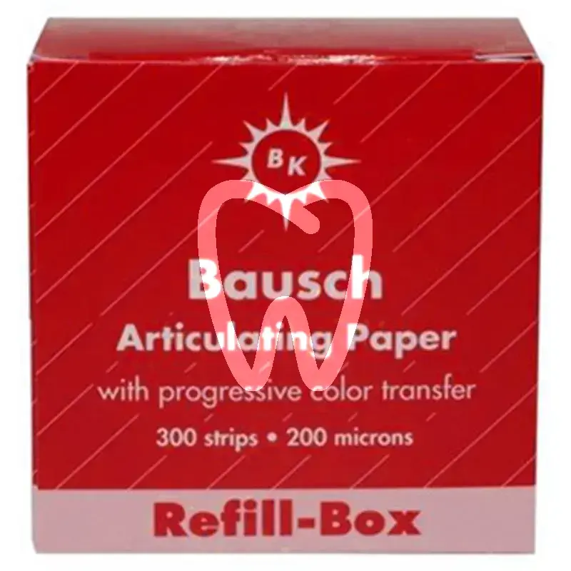 Papier articulation rouge bk 02 recharge 300pcs articulation bausch