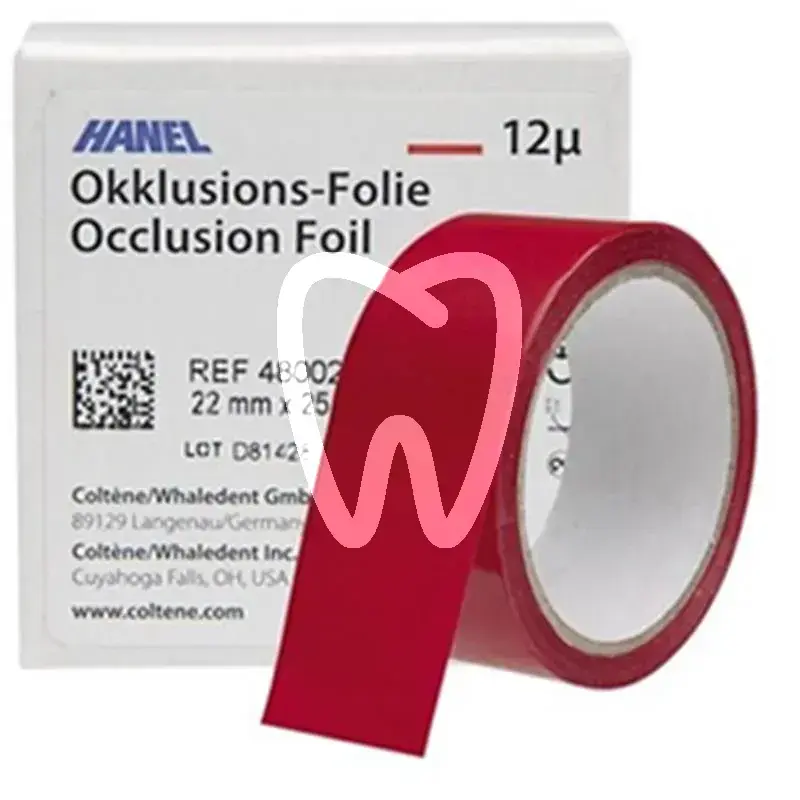 Papier articulé rouge 1 face 22mm articulation hanel