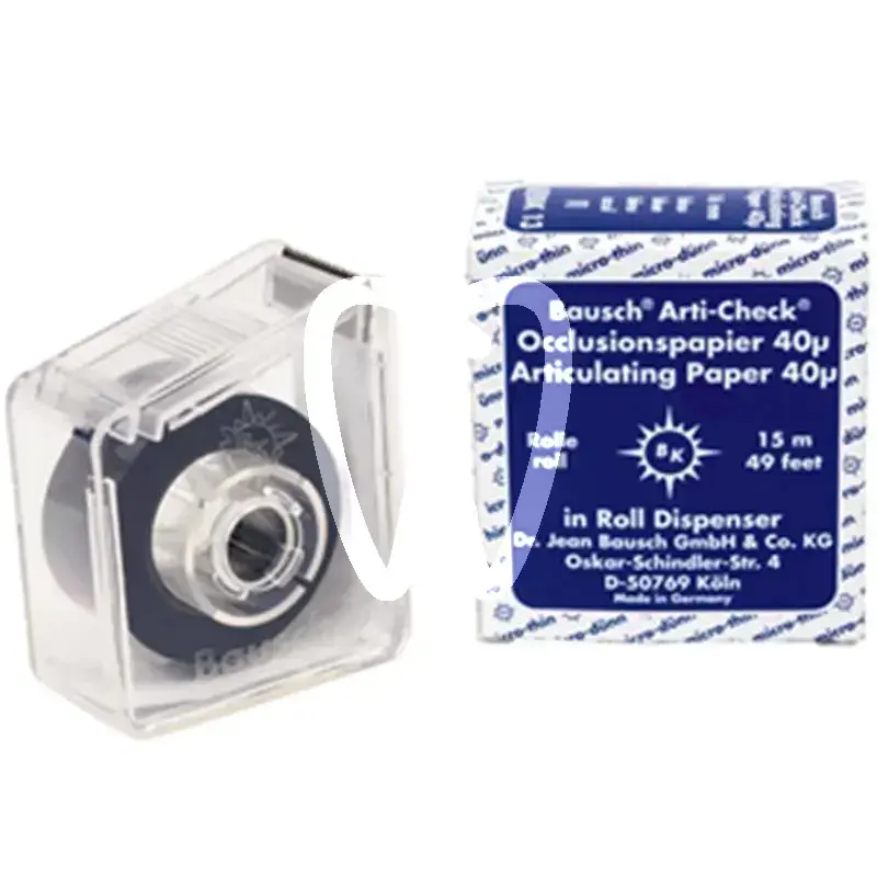 Papier bk13 bleu 40 microns articulation bausch