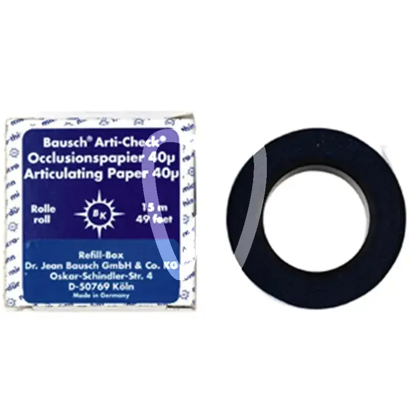 Papier occlusion bleu bk 1013 recharge articulation bausch