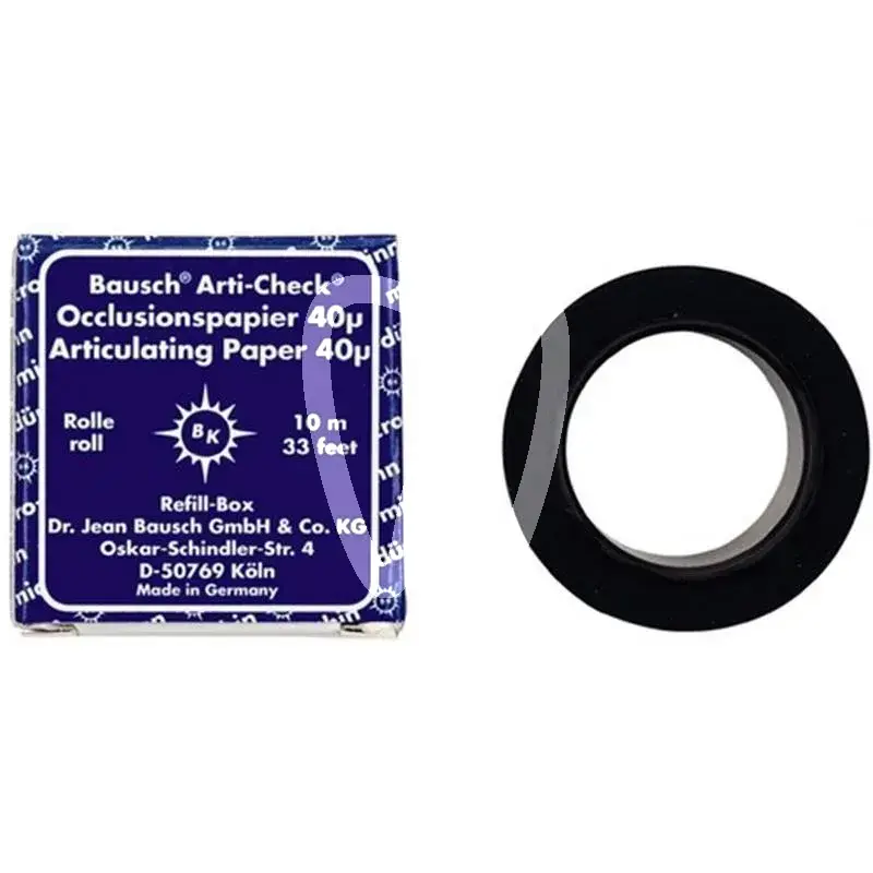 Papier occlusion bleu bk 1015 recharge articulation bausch