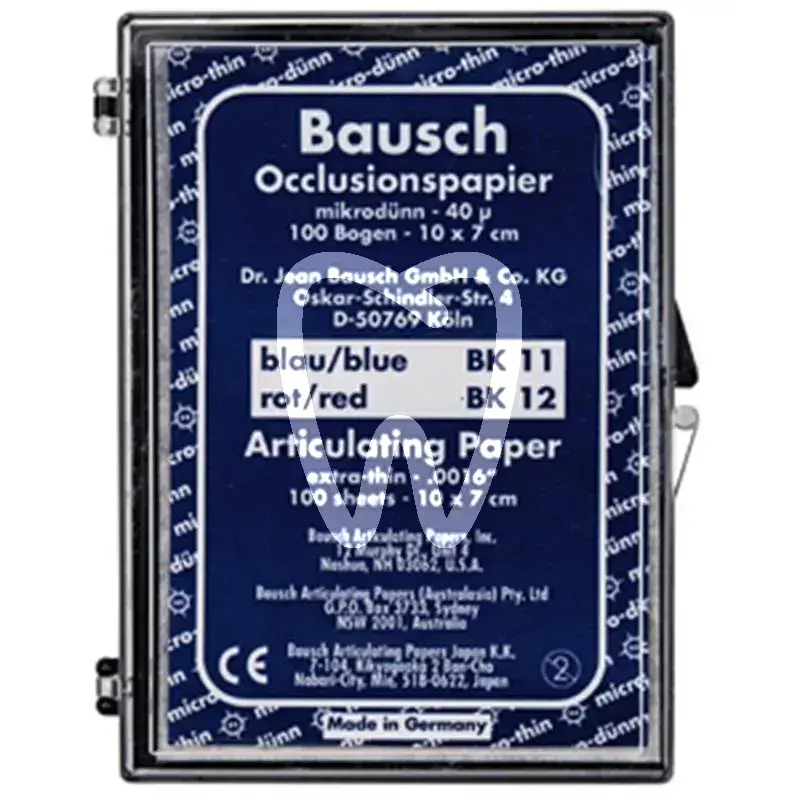 Carta occlusion blu bk 11 articolazione bausch