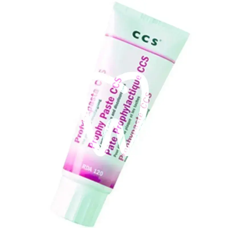 Pate prophylaxie fluor rouge 120 20μ matériel de polissage directa