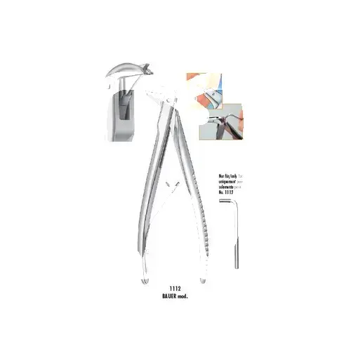 Pince à sertir couronne bauer 1112 pcs instruments carl martin