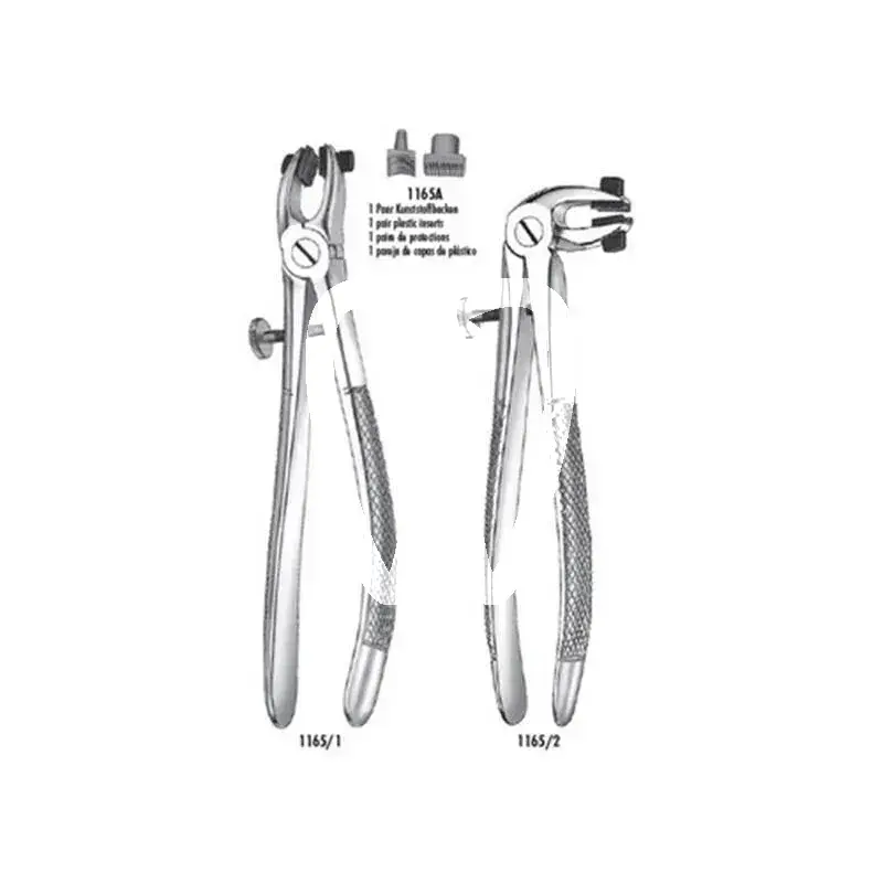 Pince découronnoir 1165/2 courbe mâchoire inférieure pcs instruments carl martin