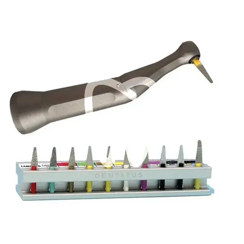 Pointe lamineer rouge instruments dentatus