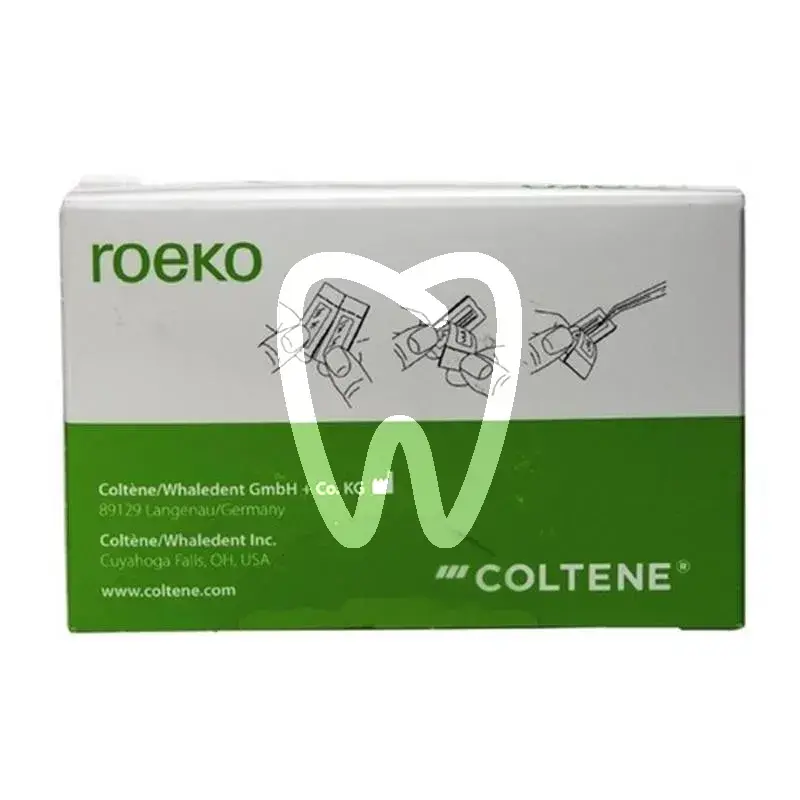 Pointes papier f  180 st cellpa endodontie roeko