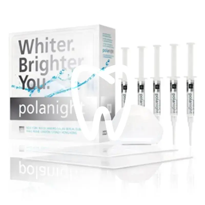 Pola night 16% kit 10 seringues blanchiment et esthétique sdi