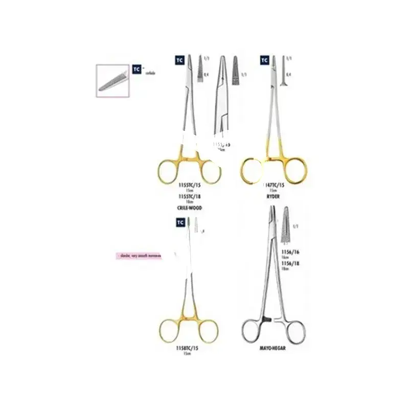 Porte-aiguille 1155tc/18 instruments carl martin